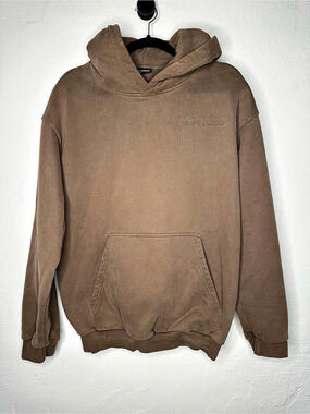 Saint Mood Weighted Earth Tone Hoodie Mocha Brown